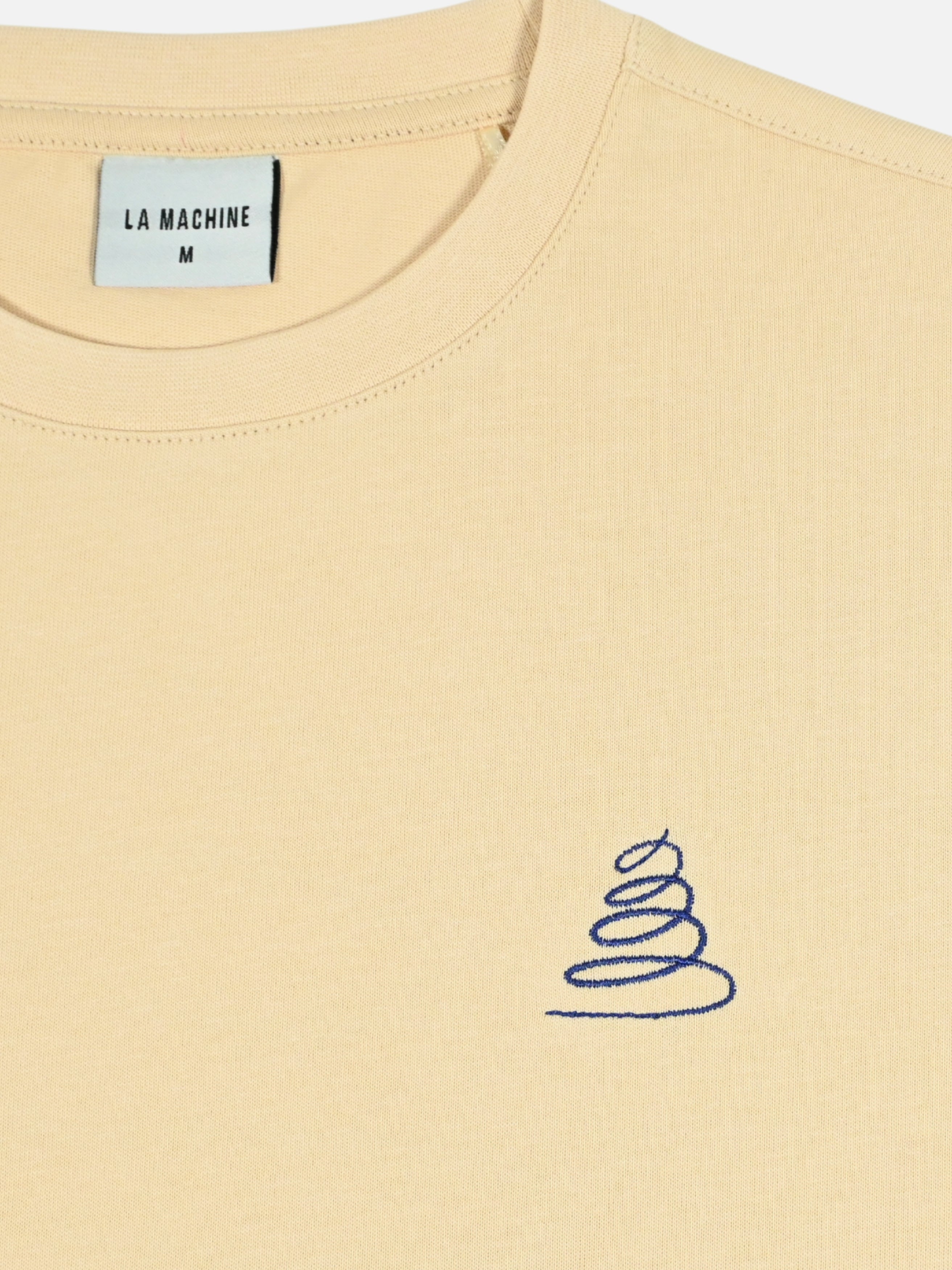 The Créme de la Climb - Loose Fit - T-shirt by La Machine Cycle Club, alternate product view.