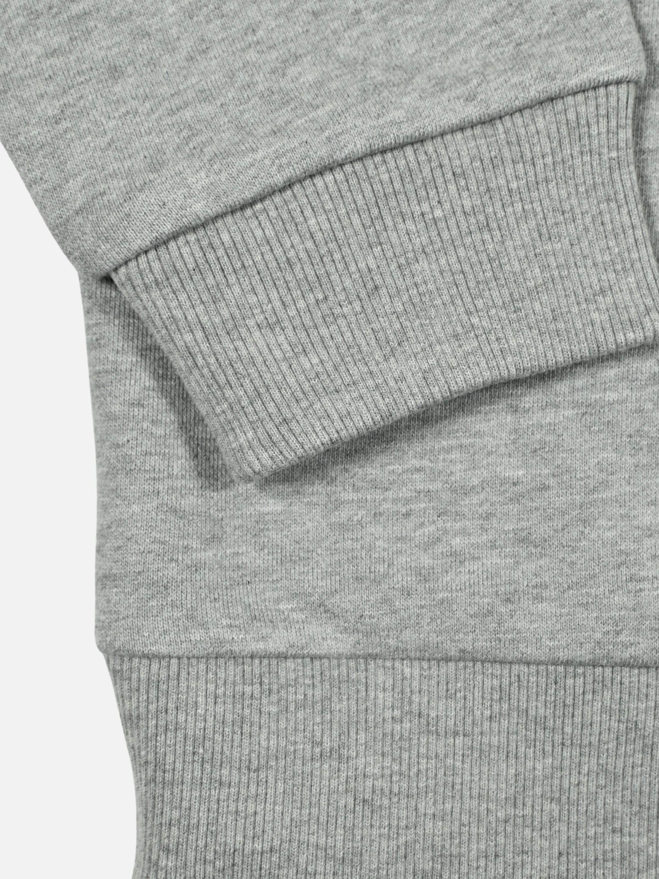 The La Machine Club Line - Sweatshirt - Grey Melange by La Machine Cycle Club, shown from another angle.