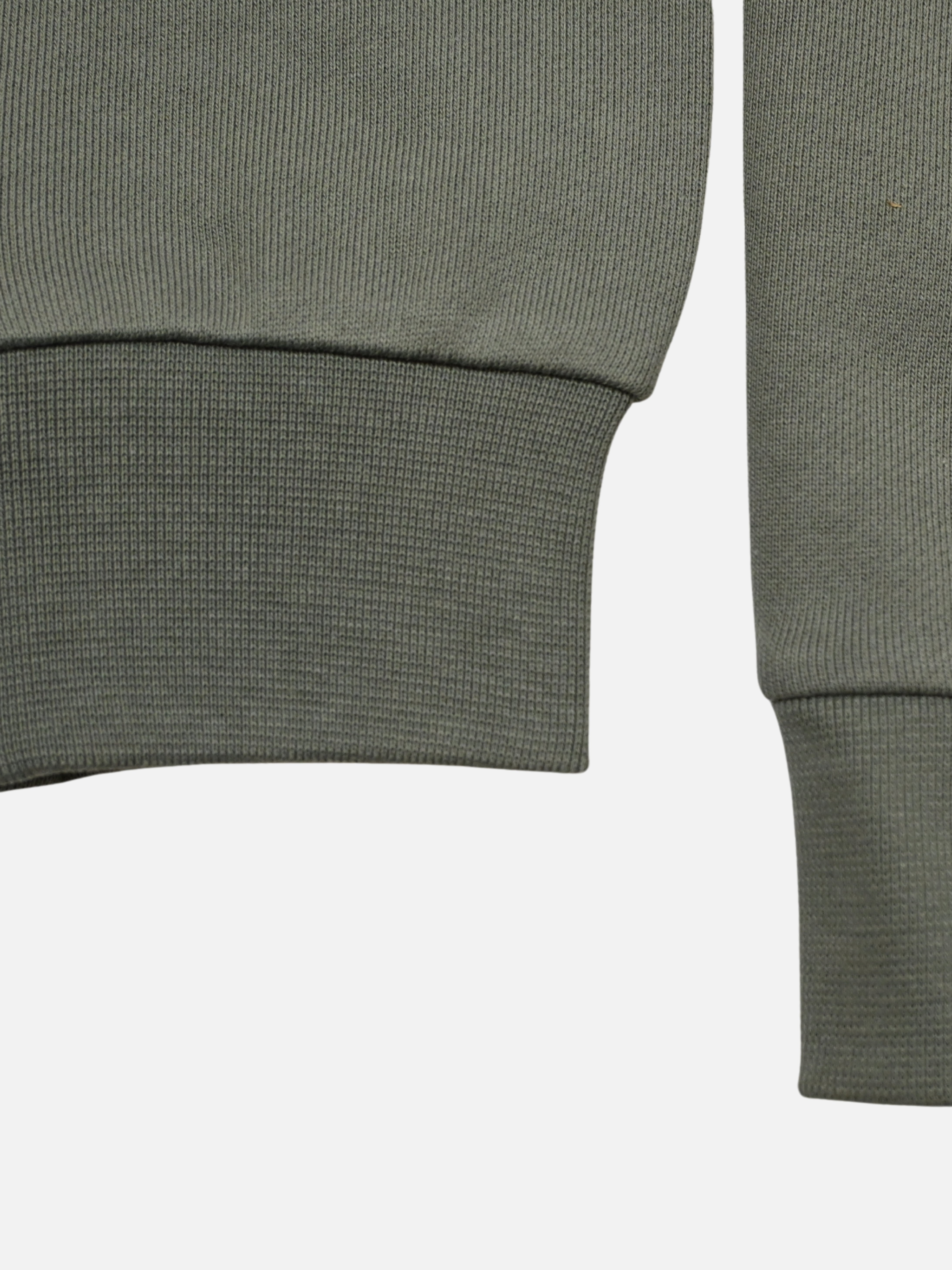 Detail view of the La Machine Club Line - Sweatshirt - Castor Grey by La Machine Cycle Club.