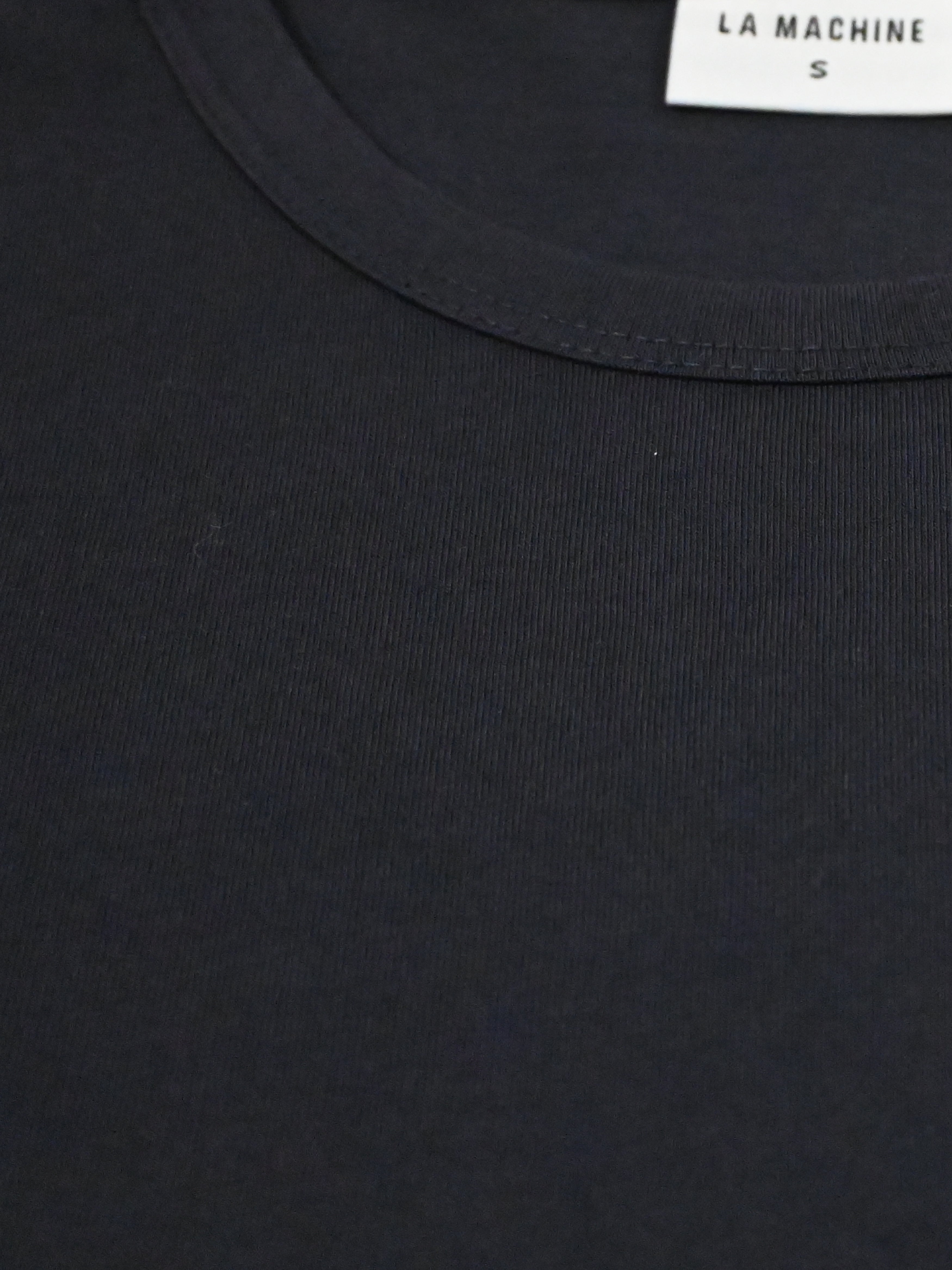 The La Machine Club Line T-shirt - Dark Navy by La Machine Cycle Club, alternate product view.