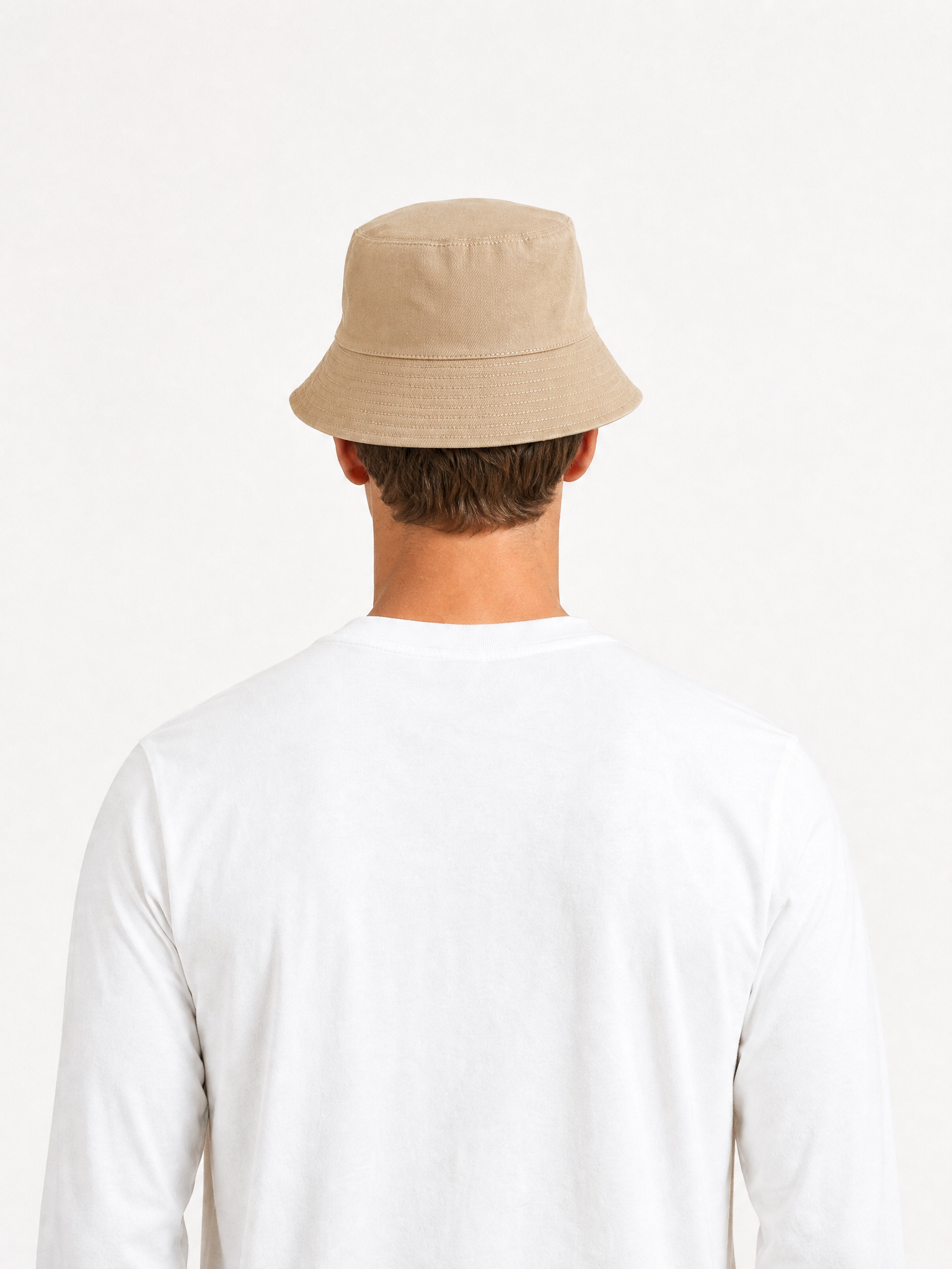Detail view of the La Machine - Reversible Bucket Hat by La Machine Cycle Club.