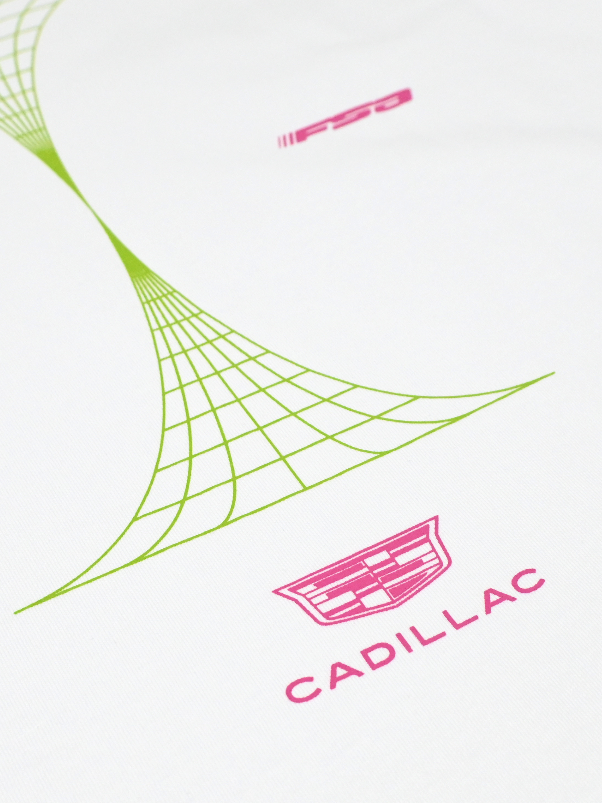 The La Machine X EF Pro Cycling - Reverted T-shirt - White by La Machine Cycle Club, shown from another angle.