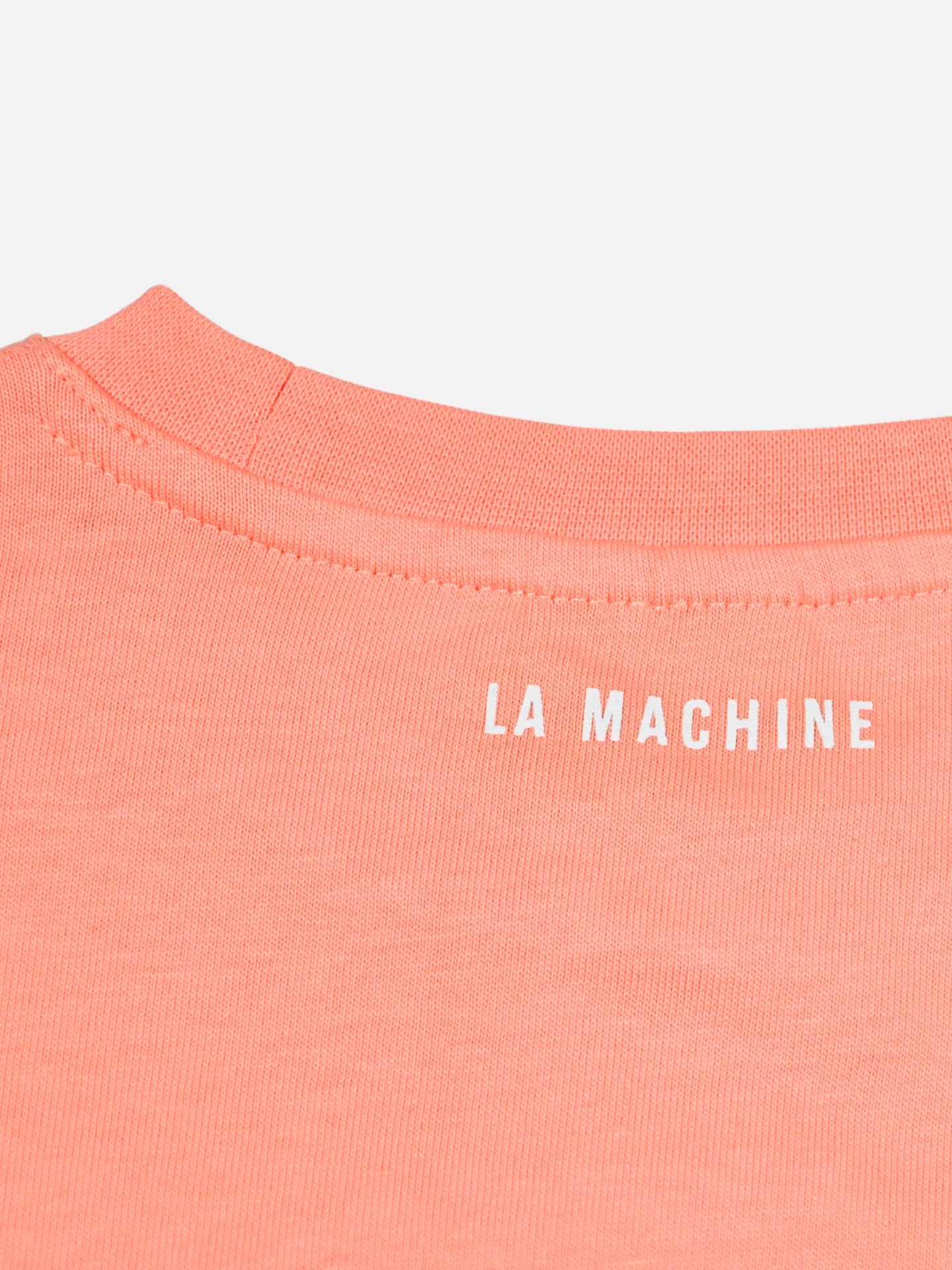 The Petit - Bib 13 - T-shirt by La Machine Cycle Club, shown from another angle.