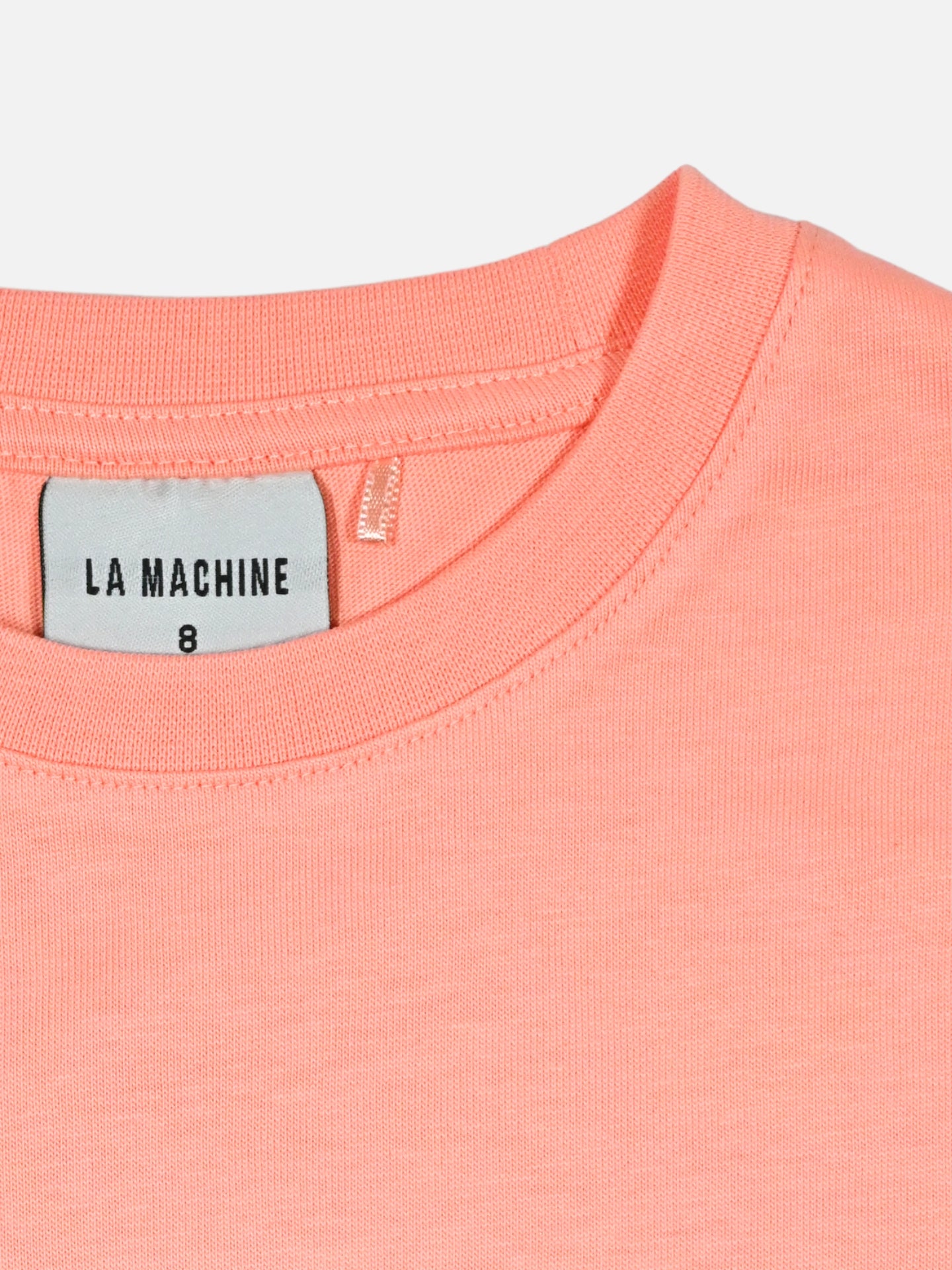 Detail view of the Petit - Bib 13 - T-shirt by La Machine Cycle Club.