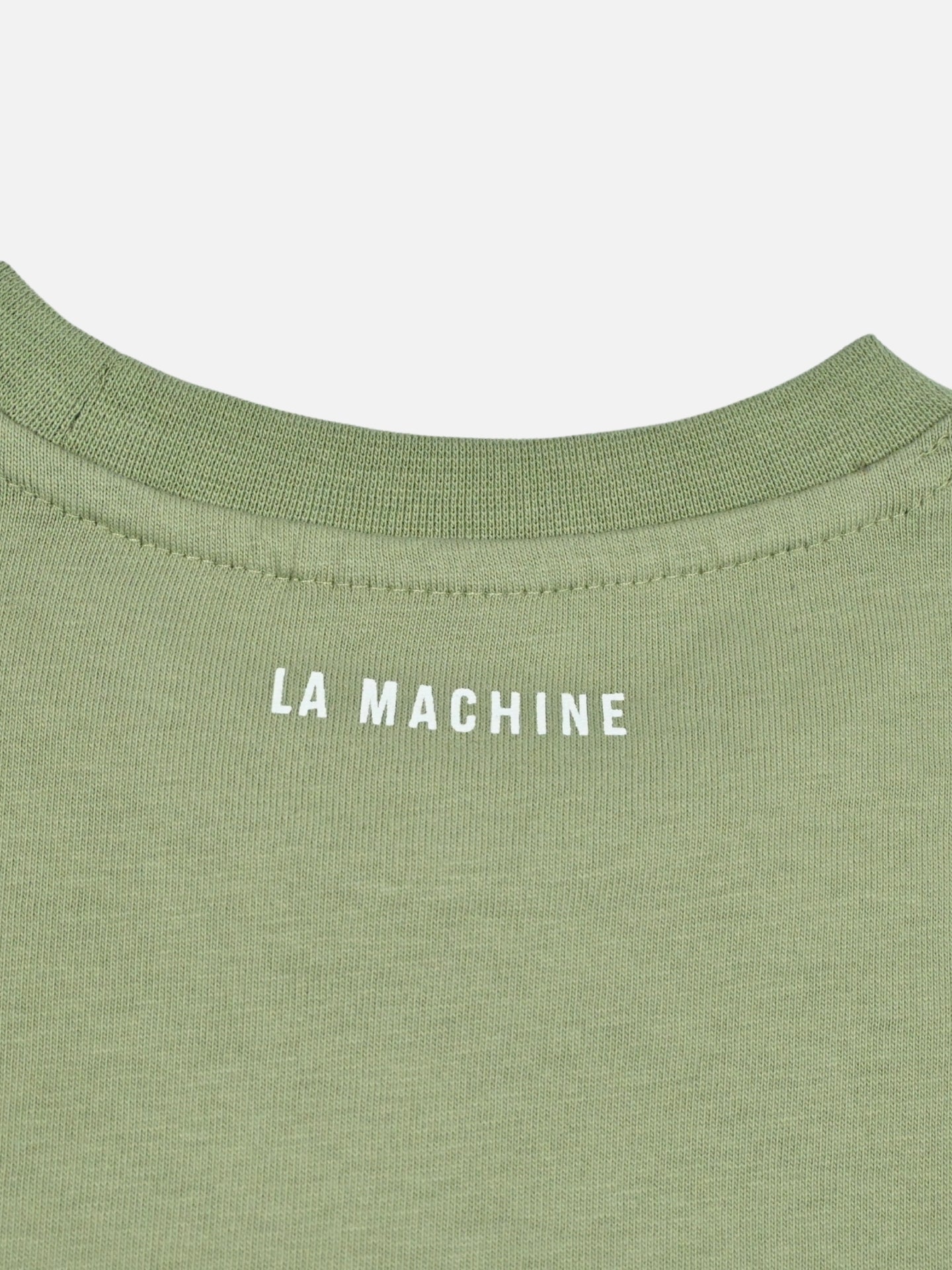 The Petit - Petit Coureur - T-shirt by La Machine Cycle Club, shown from another angle.