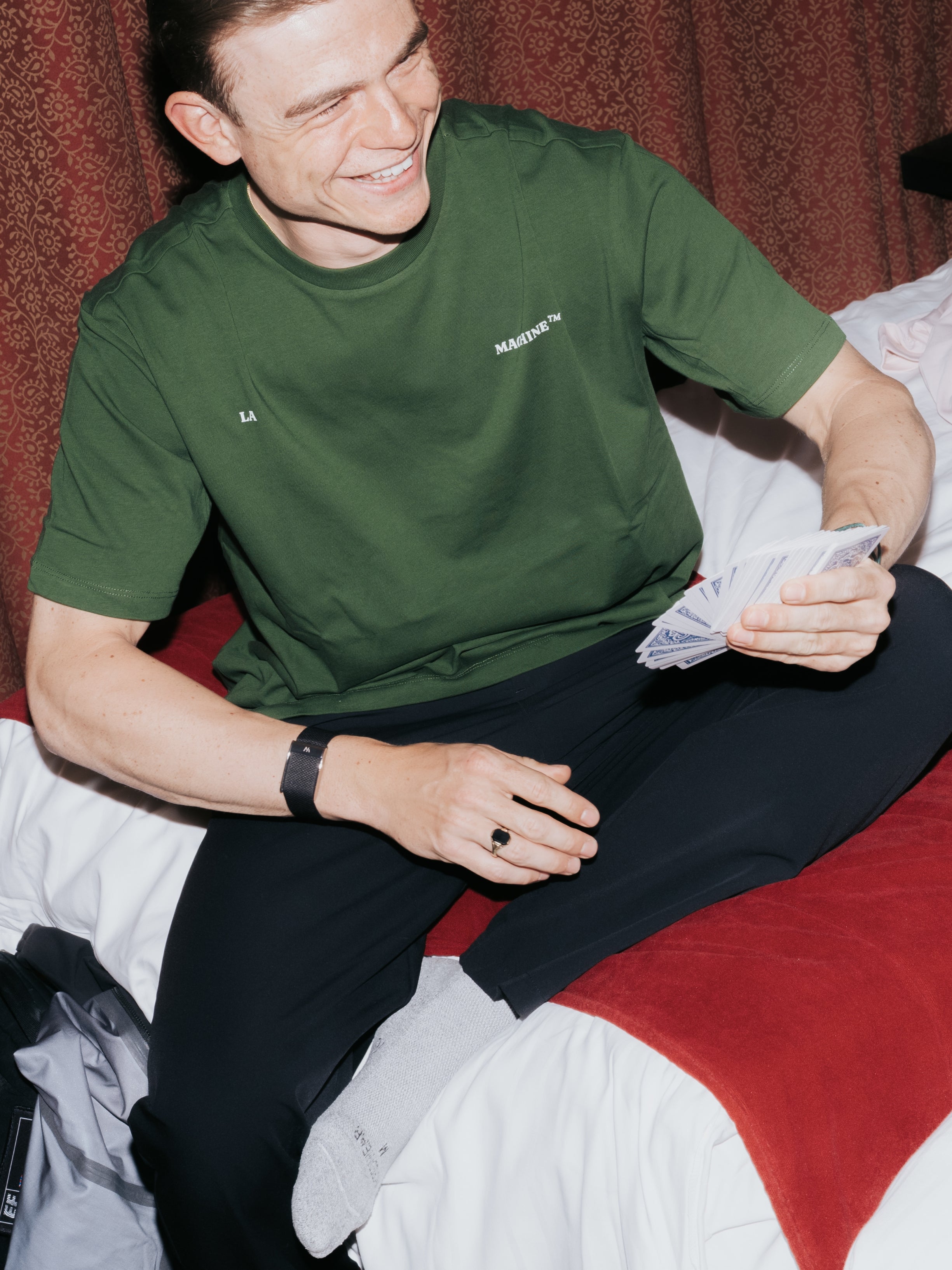 Additional view of the Product of Paterberg - Loose Fit - T-shirt by La Machine Cycle Club.