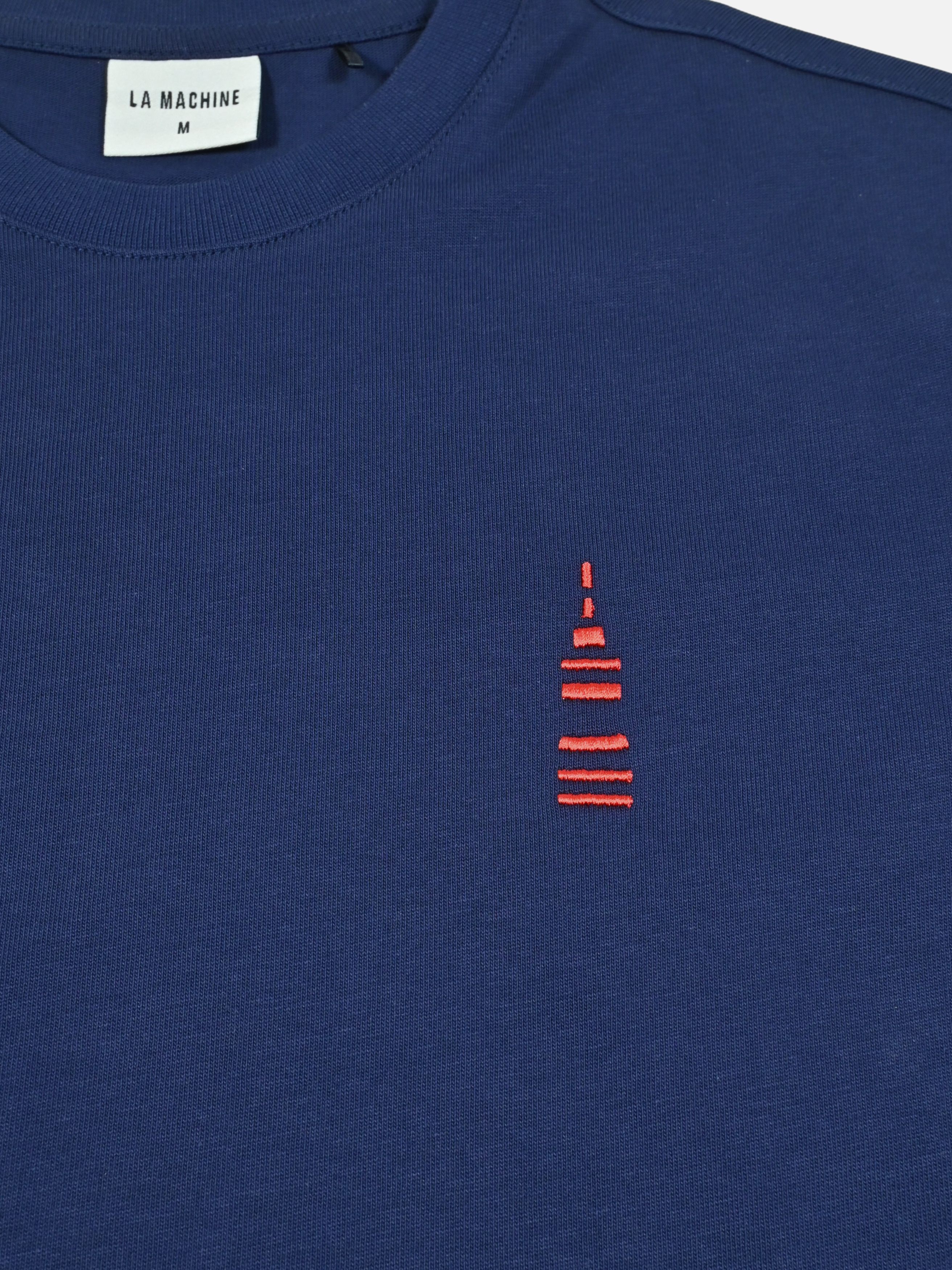The Ventoux - T-shirt by La Machine Cycle Club, shown from another angle.
