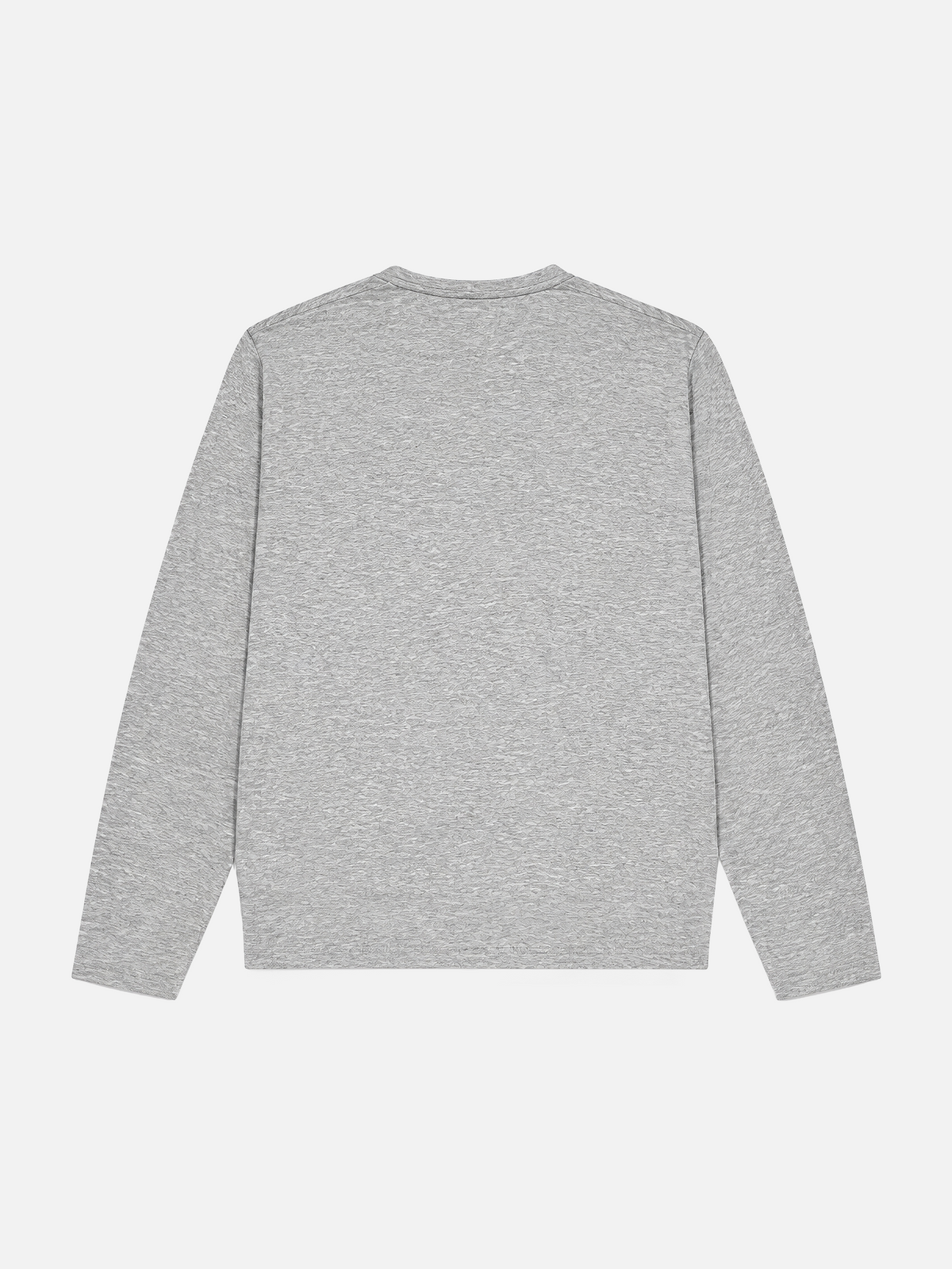 Back view of the Le Pavé Henley in Light Cobble Grey, laid flat.