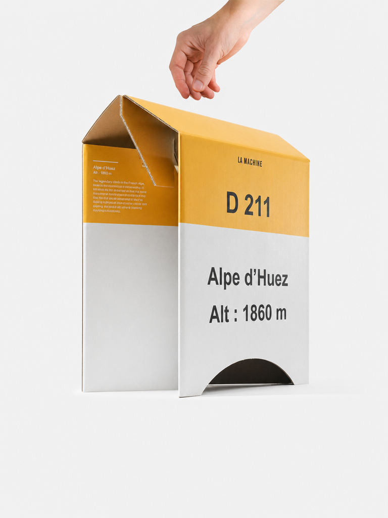 Alpe d'Huez - 2-in-1 Hocker & Beistelltisch