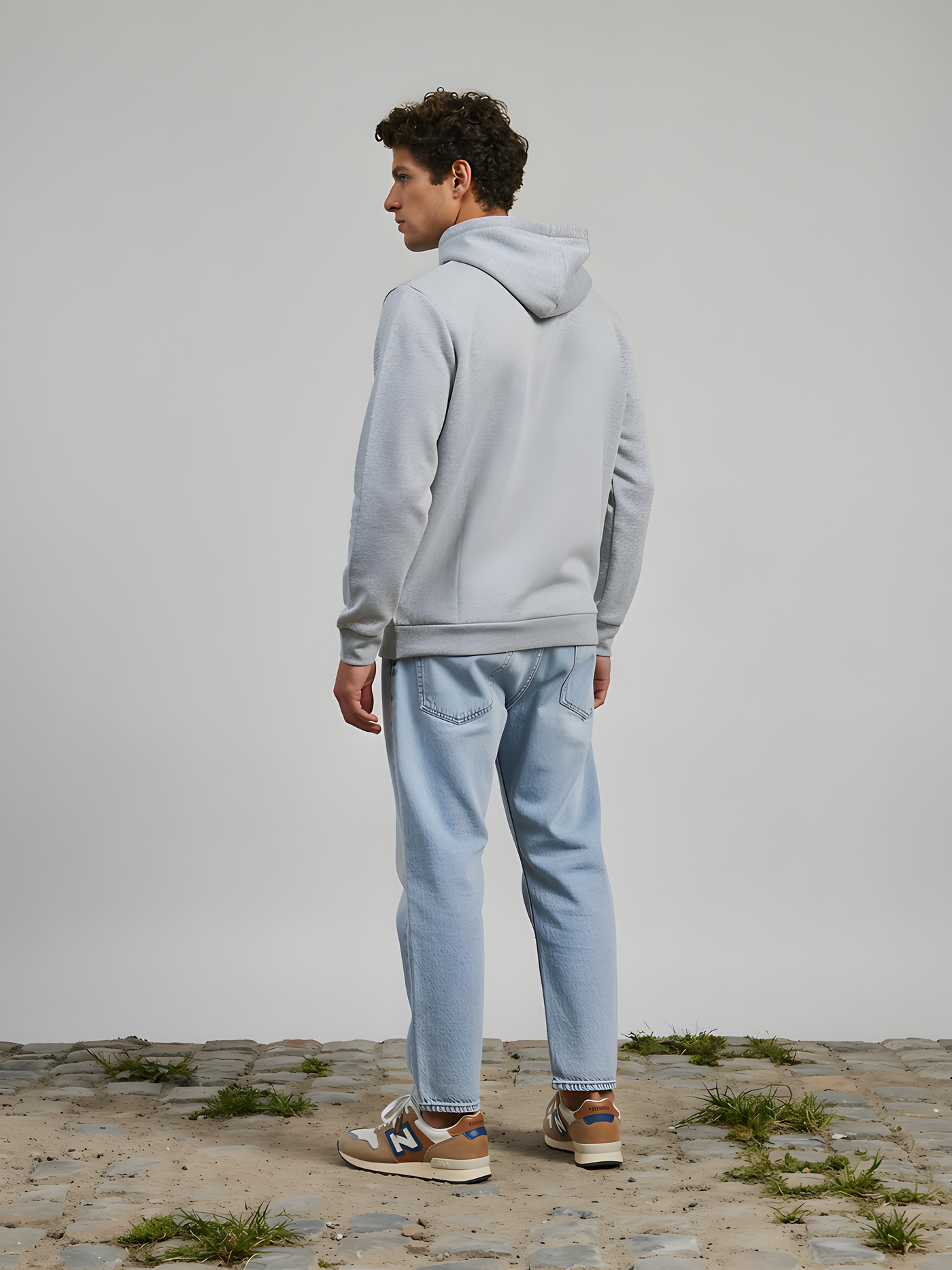 Beyond the bike - Hoodie - Melange Grey