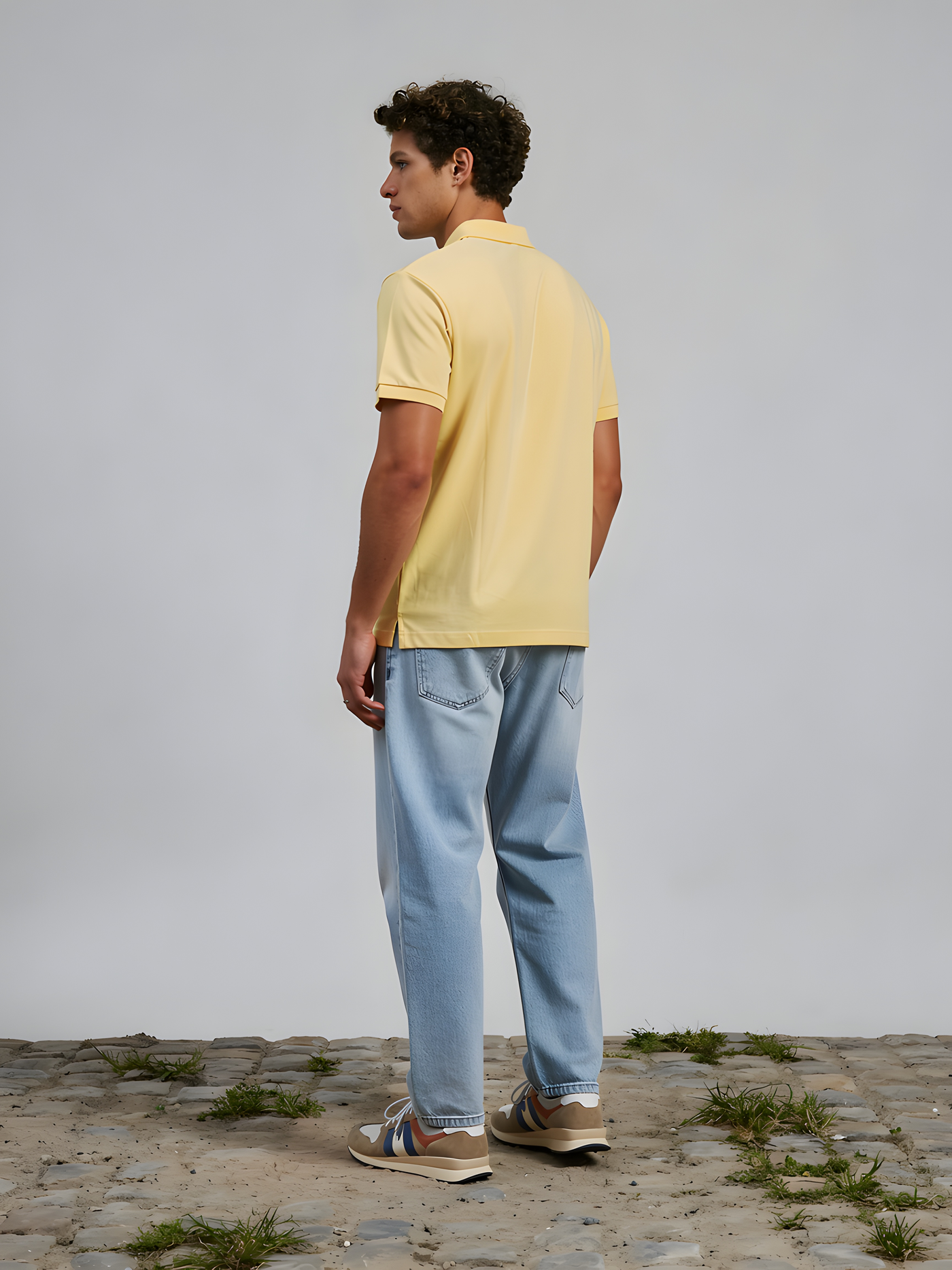Allez - Tour de France - Polo - Jaune Clair