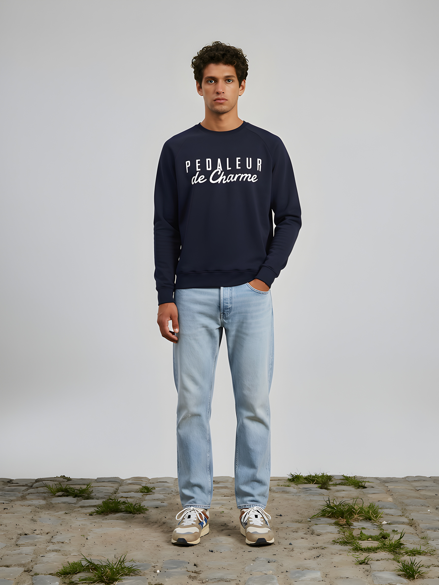 Pedaleur de Charme - Sweatshirt - Navy