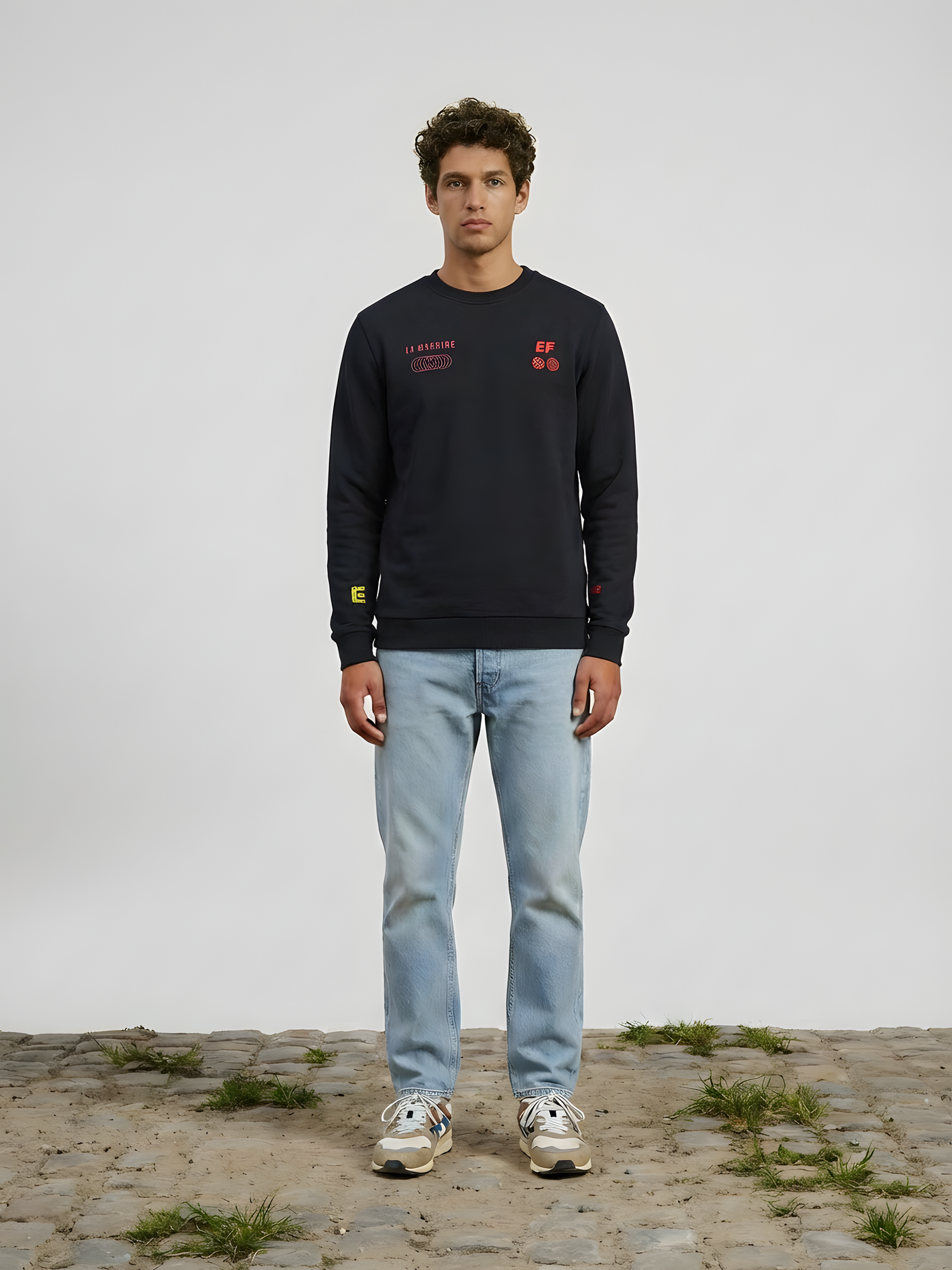 La Machine X EF Pro Cycling - Dimension - Sweatshirt - Dark Navy Blue
