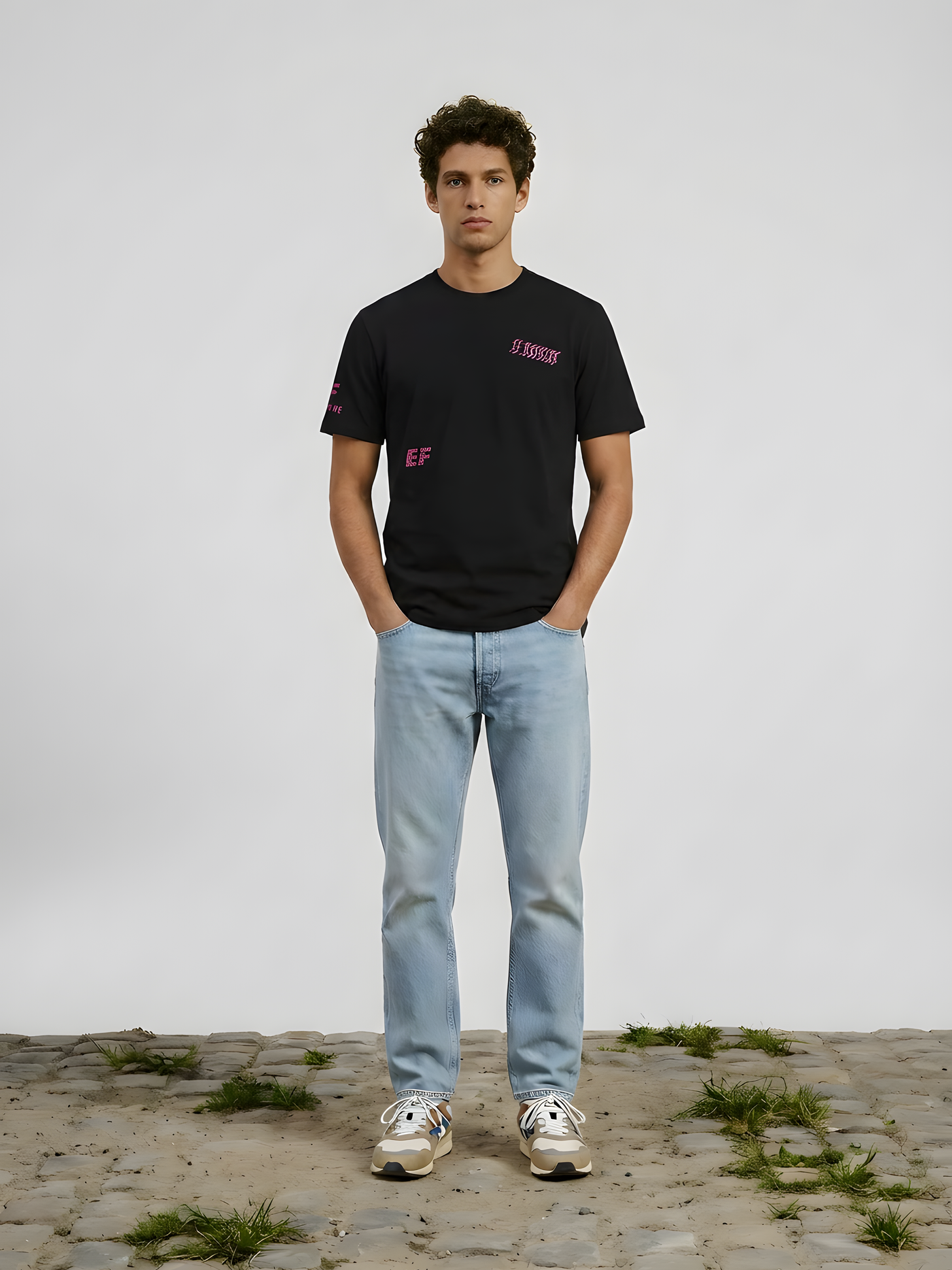 La Machine X EF Pro Cycling - Carroussel T-shirt - Black