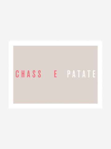Chasse Patate - Poster - La Machine Cycle Club.