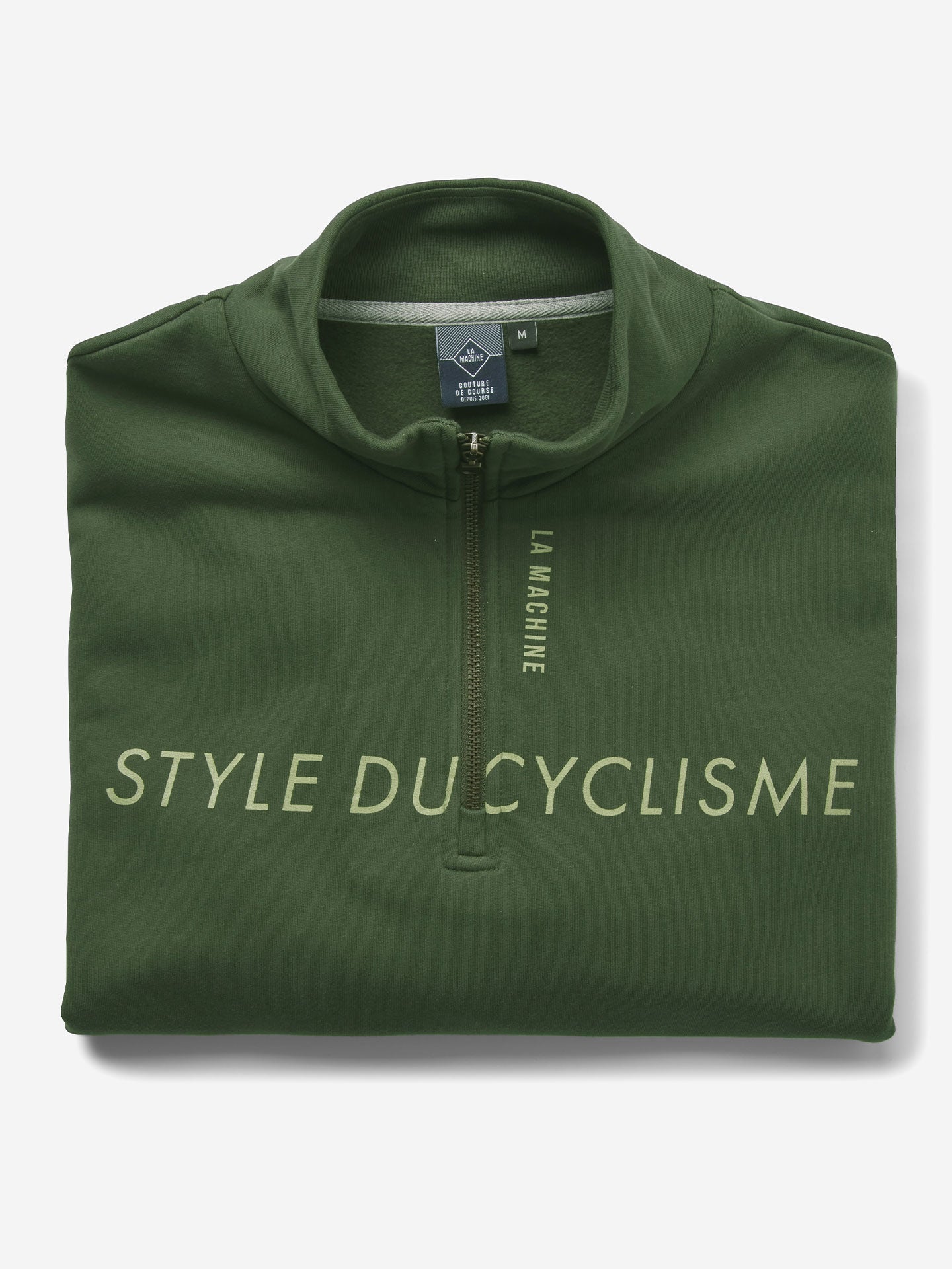 Style du Cyclisme - Half zipper - La Machine Cycle club