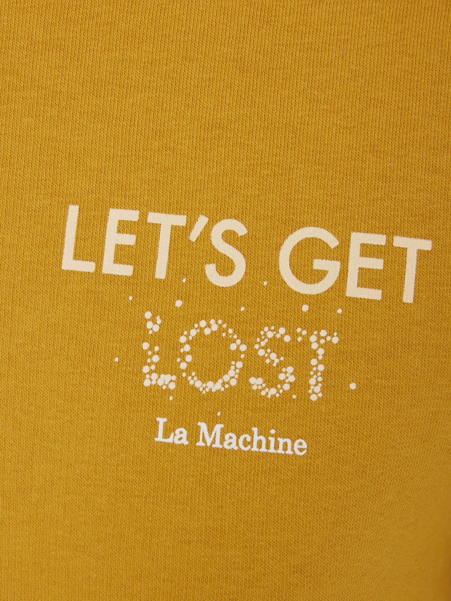 Let's get lost women's sweatshirt - La Machine Cycle Club