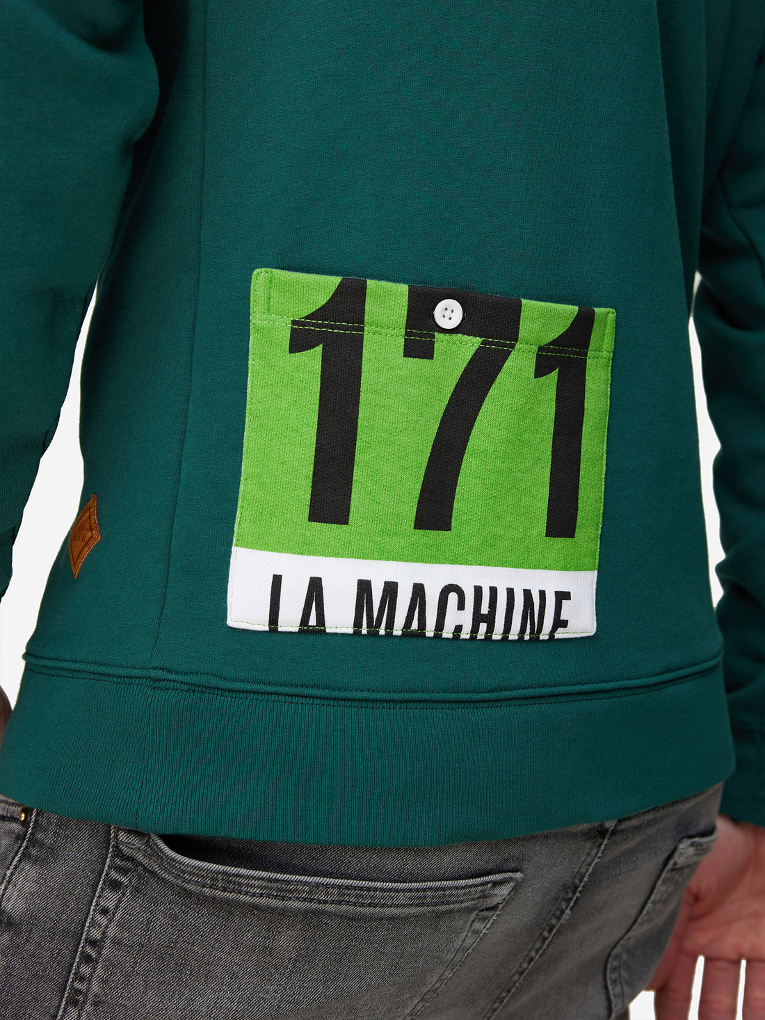 Maillot Vert - Sweatshirt - La Machine Cycle Club