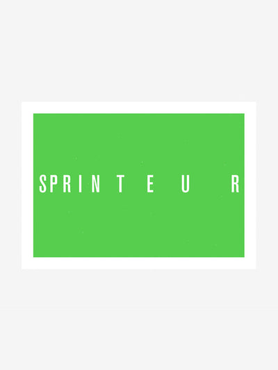 Sprinteur - Affiche