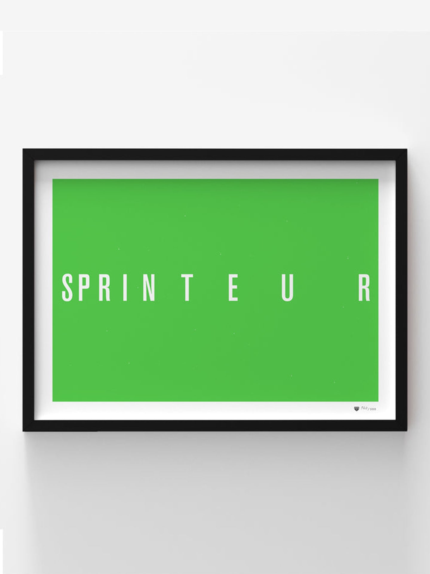 Sprinteur - Poster - La Machine Cycle Club.