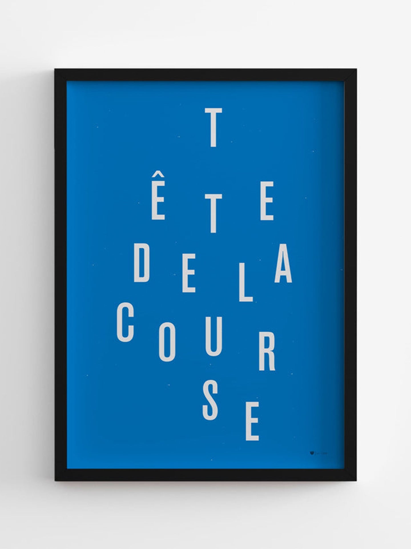 Tête de la Course - Poster - La Machine Cycle Club.